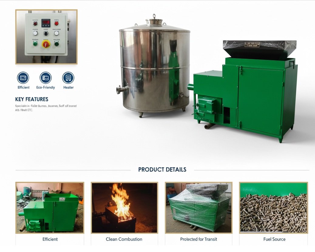 Pellet Burner Machine Diagram